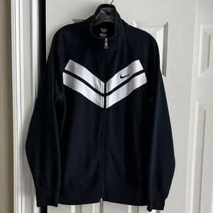 Nike Blue and White Performance Jacket